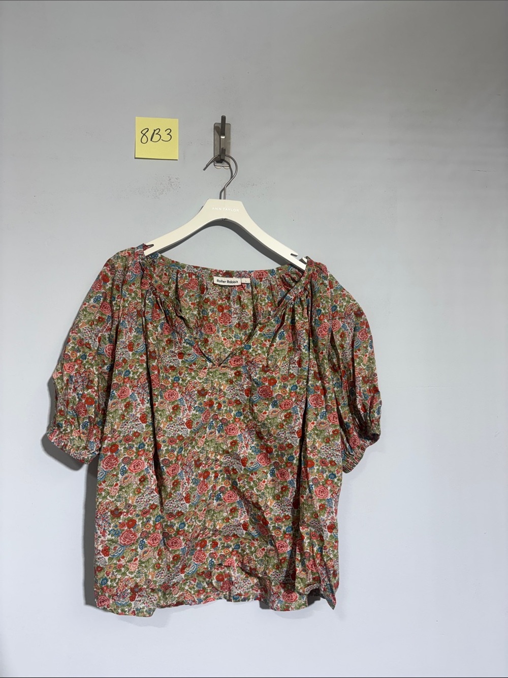 Roller rabbit large blouse
